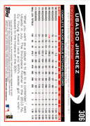 2012 Topps Ubaldo Jimenez