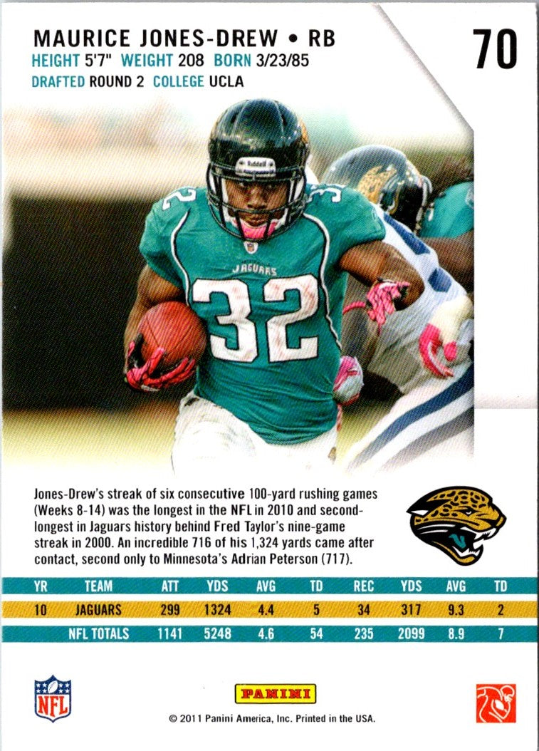 2011 Panini Certified Maurice Jones-Drew