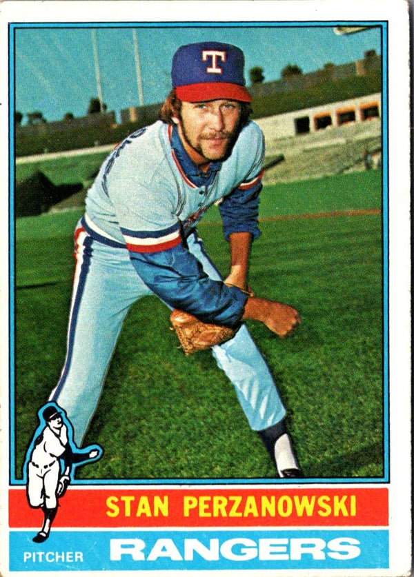 1976 Topps Stan Perzanowski #388 Rookie