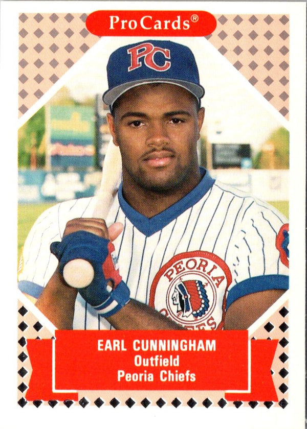 1991 ProCards Earl Cunningham #208