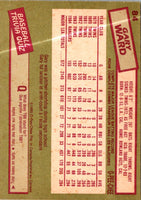 1985 O-Pee-Chee Gary Ward #84