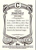 2014 Topps Gypsy Queen Ubaldo Jimenez #277