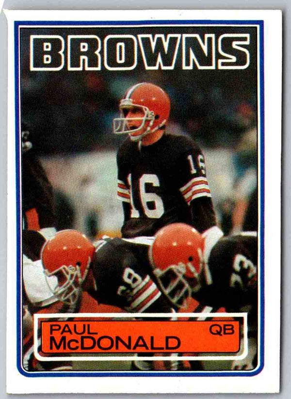 1983 Topps Paul McDonald #253