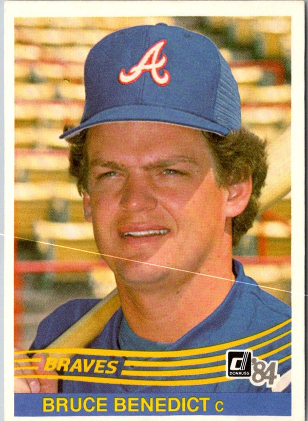 1984 Donruss Bruce Benedict #409