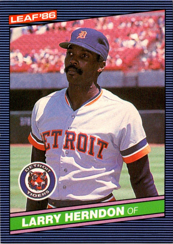 1986 Leaf Larry Herndon #230