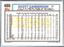 1992 Topps Scott Sanderson