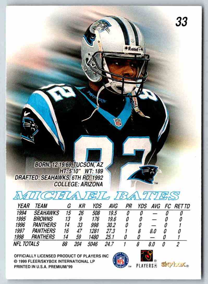 1991 Score Michael Bates