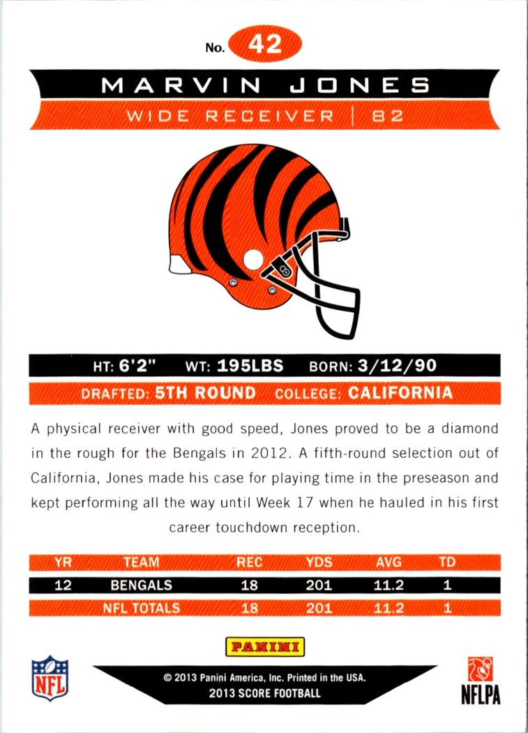 2013 Score Marvin Jones