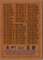 2006 Bowman Heritage Checklist Checklist Checklist 2 #2