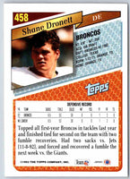 1993 Topps Shane Dronett #458