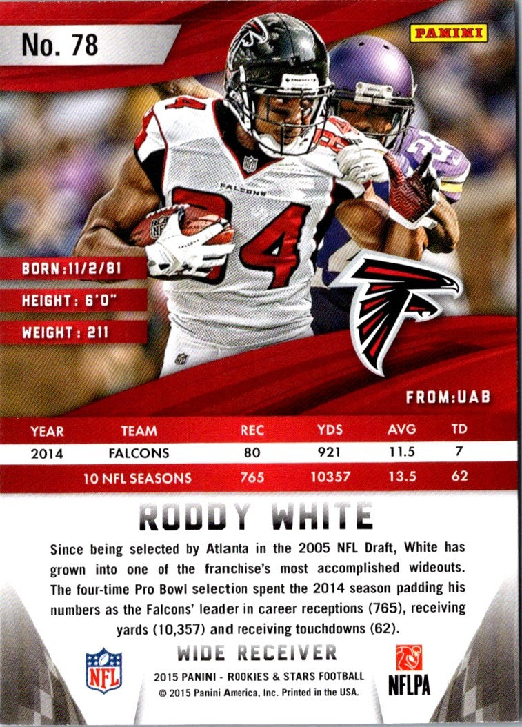 2015 Panini Rookies & Stars Roddy White