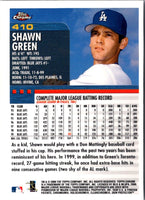 1999 Topps Chrome Shawn Green #109