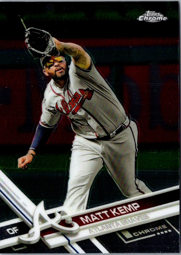 2017 Topps Chrome Matt Kemp #127