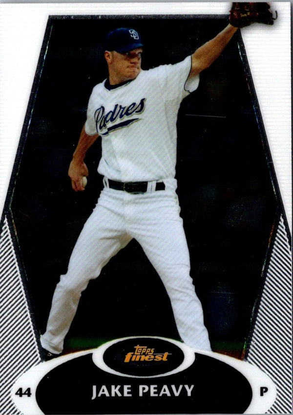 2008 Finest Jake Peavy #60