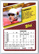 1993 Topps Steve Beuerlein
