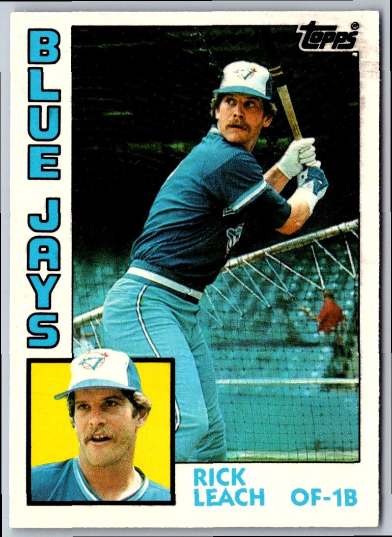 1984 Topps Traded Rick Leach