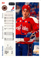 1991 Upper Deck French Kevin Hatcher #361A