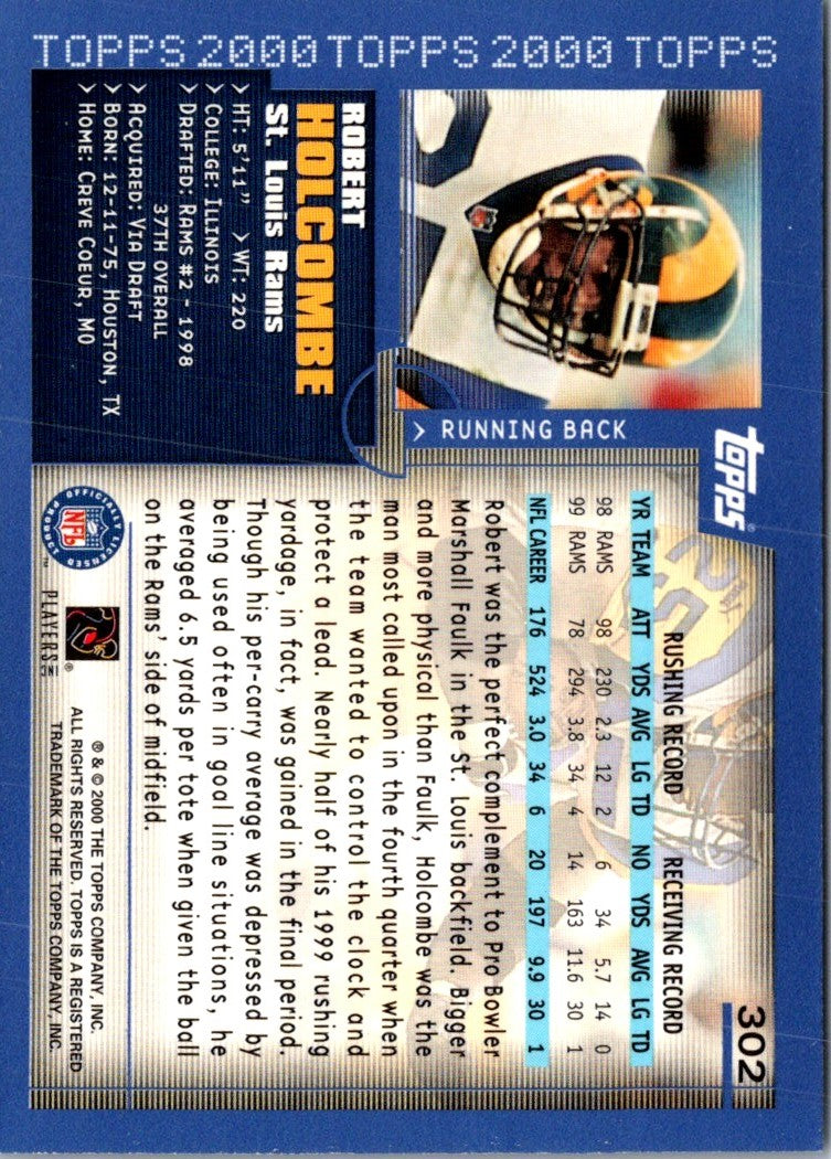 2000 Topps Robert Holcombe