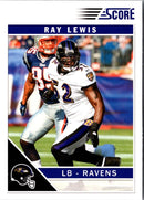 2011 Score Ray Lewis