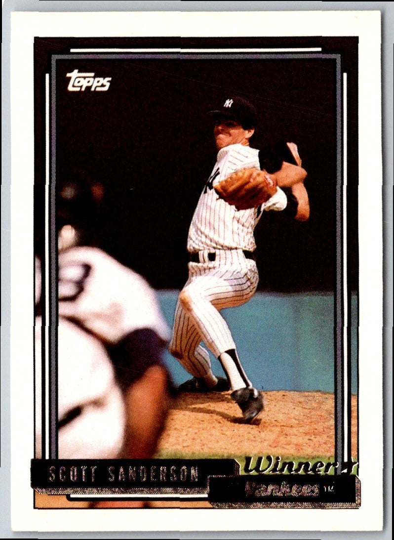 1992 Topps Scott Sanderson