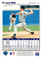 1995 Collector's Choice SE David Nied #208