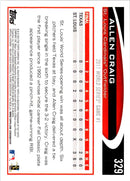 2012 Topps Allen Craig