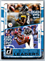 2016 Donruss League Leaders Antonio Brown/Julio Jones #1