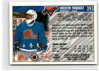 1993 Topps Premier Jocelyn Thibault #393 Rookie