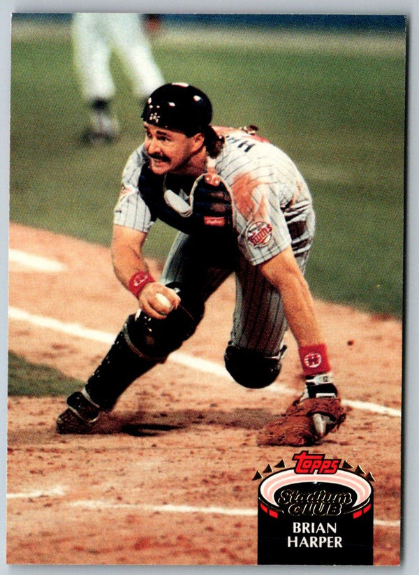 1992 Stadium Club Brian Harper #296