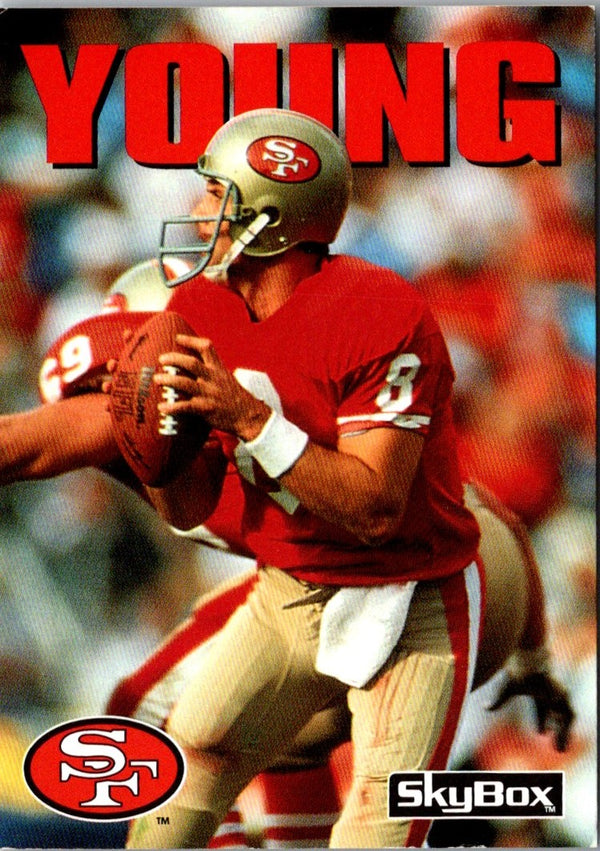 1992 SkyBox Impact Steve Young #38