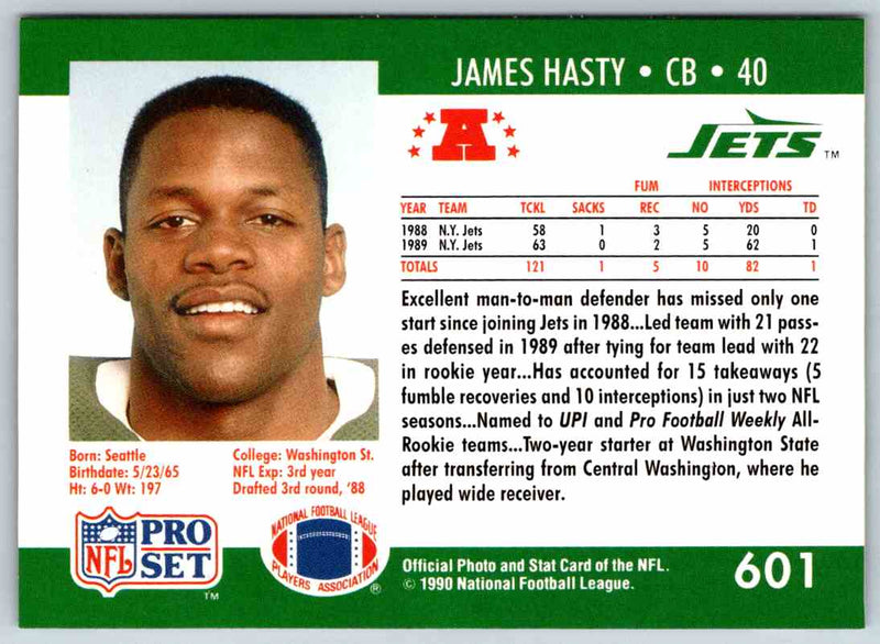 1992 Proset James Hasty