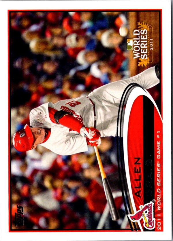 2012 Topps Allen Craig #329