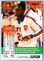 1995 Classic Gerald Wilkins #334