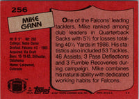1987 Topps Mike Gann #256 Rookie