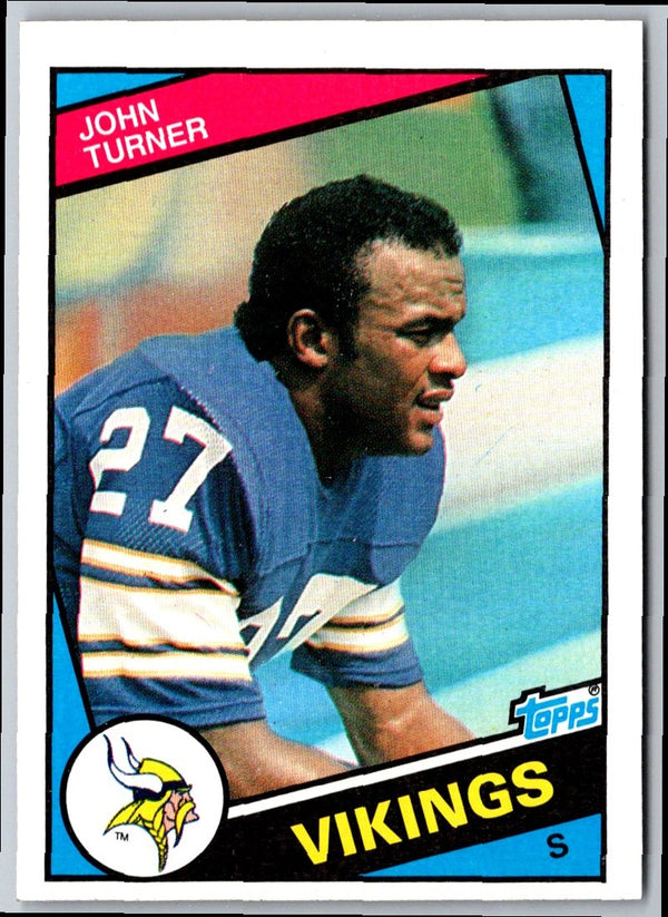 1984 Topps John Turner #298 Rookie