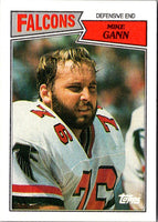 1987 Topps Mike Gann #256 Rookie
