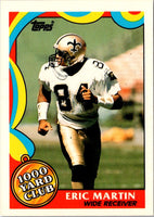 1989 Topps 1000 Yard Club Eric Martin #16