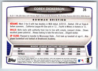 2013 Bowman Corey Dickerson #35