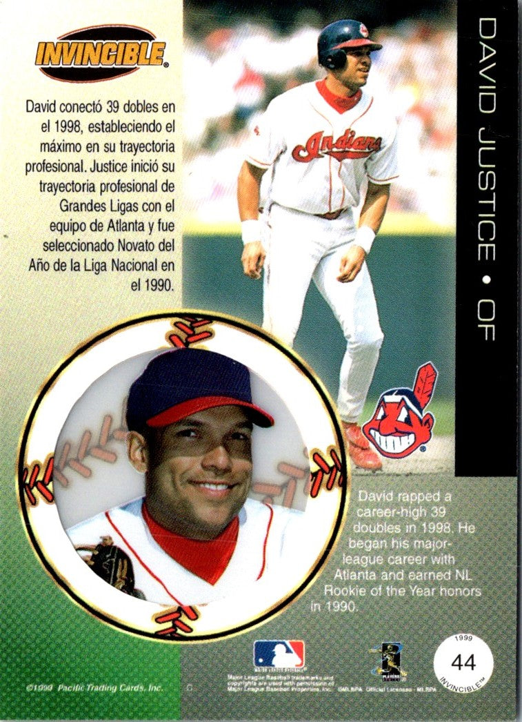 1999 Pacific Invincible David Justice