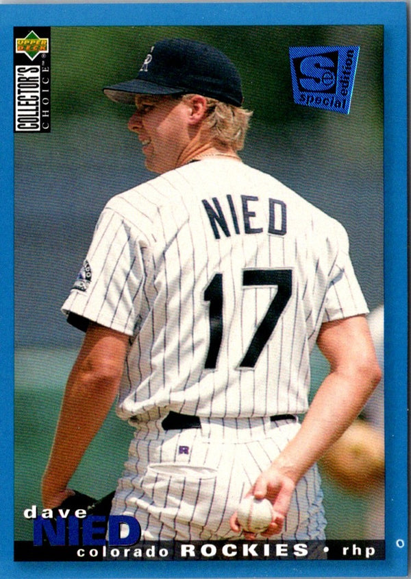 1995 Collector's Choice SE David Nied #208