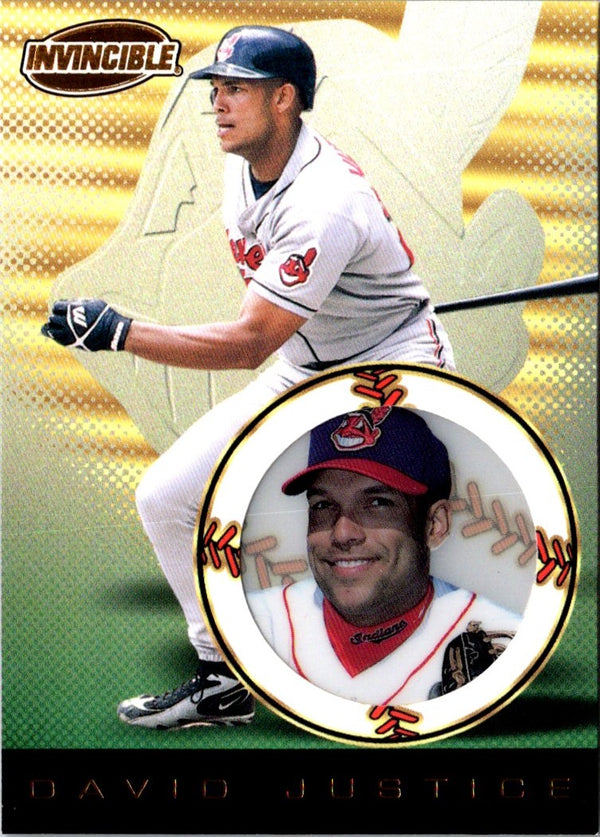 1999 Pacific Invincible David Justice #44