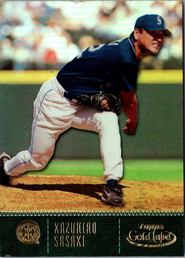 2001 Topps Kazuhiro Sasaki #63