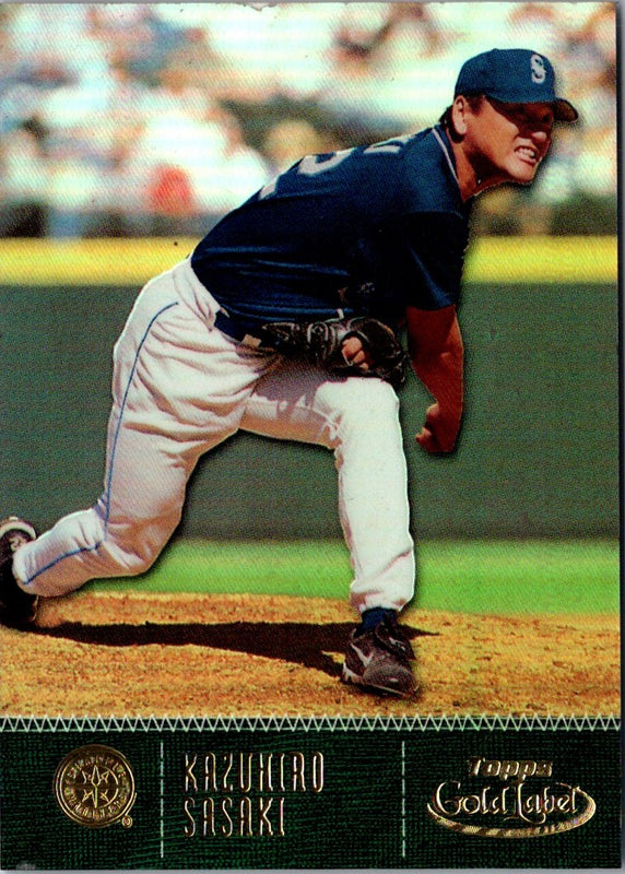 2001 Topps Kazuhiro Sasaki #63