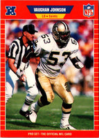 1989 Pro Set Vaughan Johnson #469 Rookie