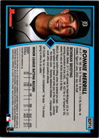 2001 Bowman Draft Picks & Prospects Ronnie Merrill #BDP74 Rookie