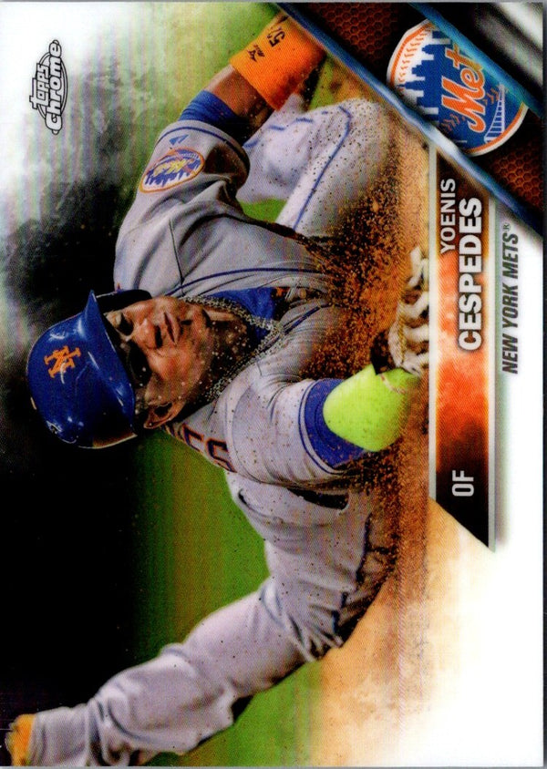 2016 Topps Chrome Yoenis Cespedes #169