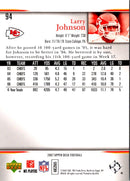 2007 Upper Deck Larry Johnson