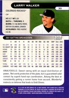 2002 Stadium Club Larry Walker #30