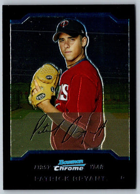 2004 Bowman Chrome Draft Picks & Prospects Pat Bryant #BDP104 Rookie