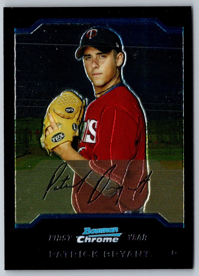 2004 Bowman Chrome Draft Picks & Prospects Pat Bryant